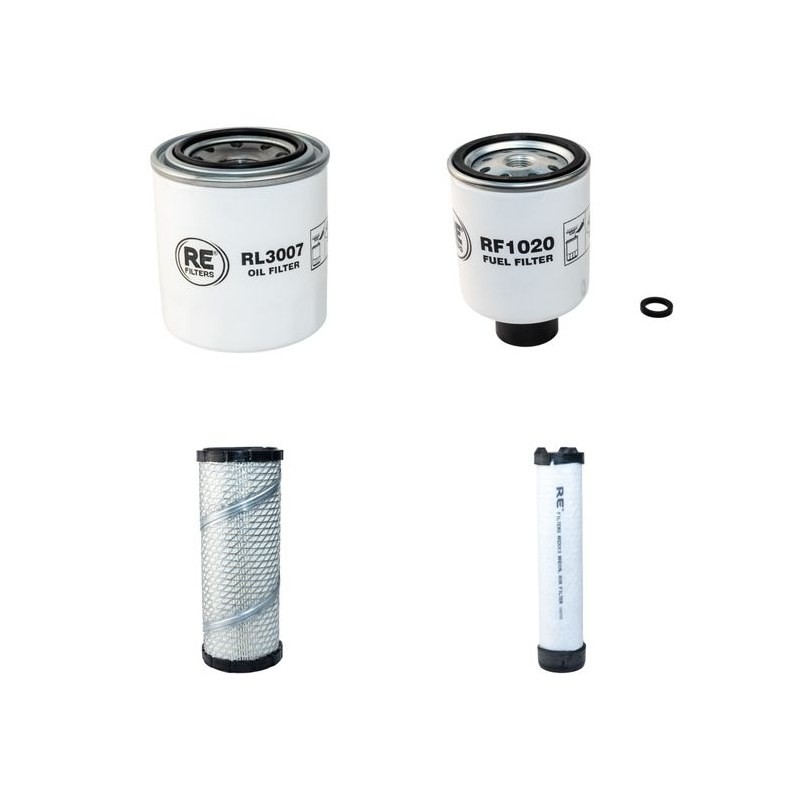 BOBCAT S 463 Filter Service Kit Air Oil Fuel Filters w/Kubota D 1005 Eng.