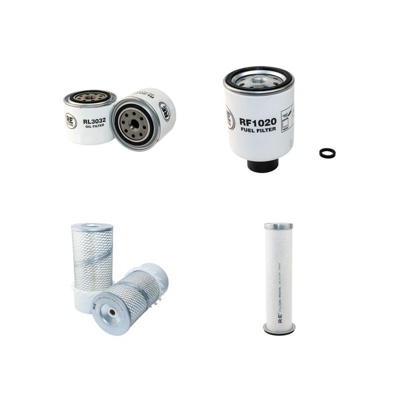 Bobcat T140 - T180 - T190 Filter Service Kit- Air - Oil - Fuel Filters