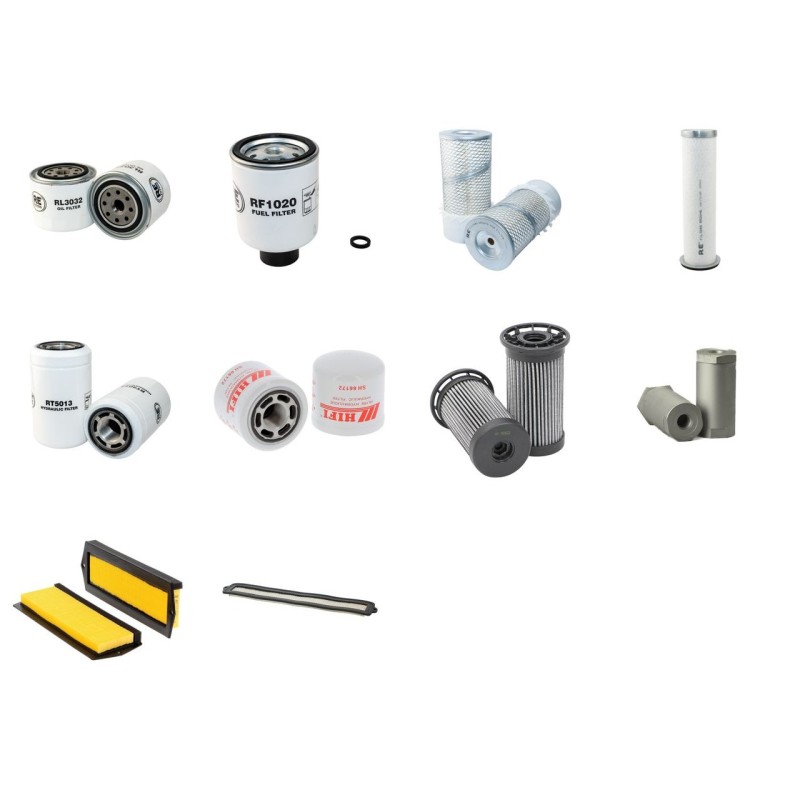 BOBCAT T 190  Filter Service Kit w/Kubota V 2607-DITE3B Eng. SN   5194 11001-