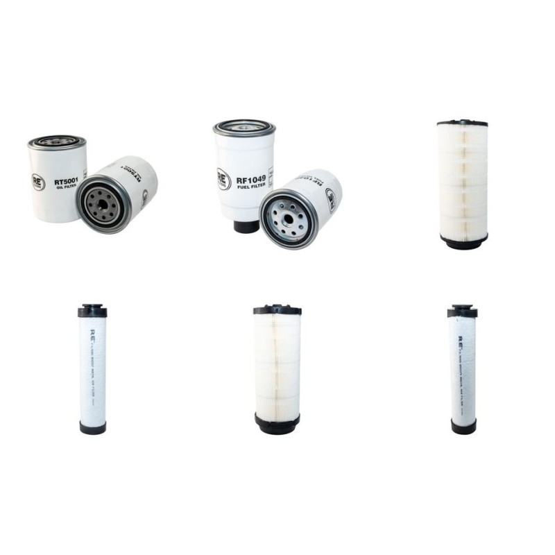 Filter Kit for Bobcat T3093 - Non Turbo - Air - Oil - Fuel Filters