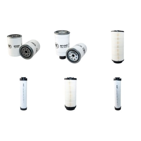 Bobcat T3093 Filter Service Kit - Non Turbo - Air - Oil - Fuel Filters
