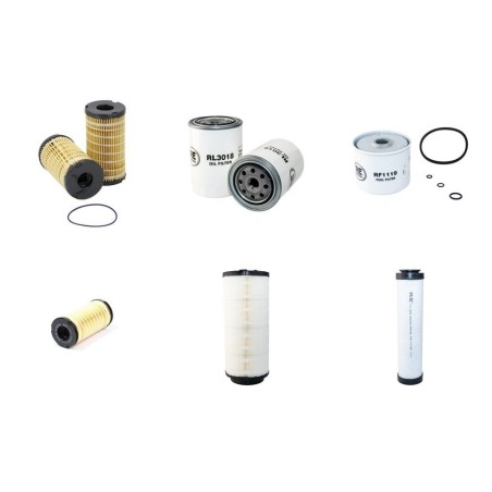 Bobcat T35120 Filter Service Kit - Air - Oil - Fuel Filters