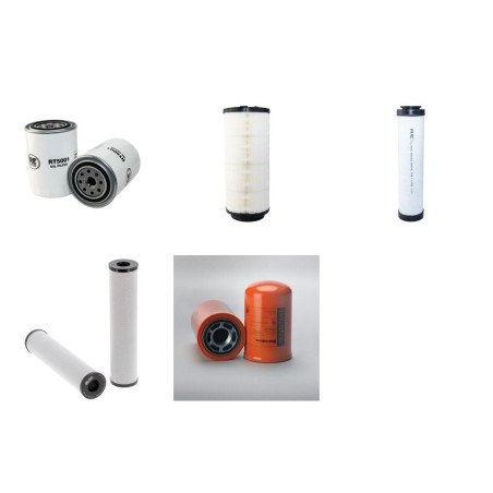 Filter Kit for Bobcat V623 with Perkins 1004-40T Engine Serial Number 3672 11001-