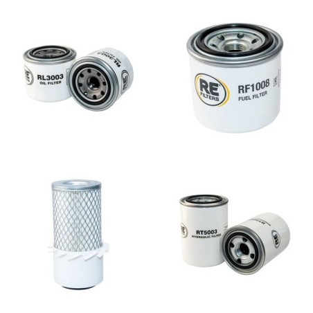 BOBCAT X 220 Filter Service Kit w/Kubota D750-BWCLARK2 Eng. Serial No -11501