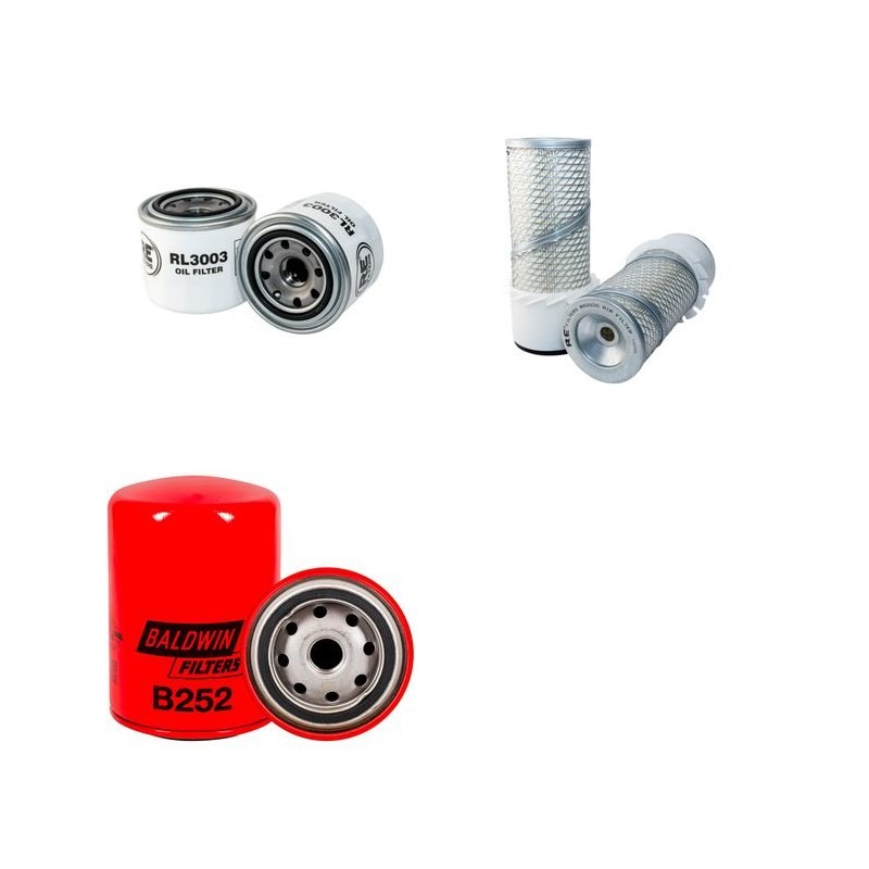 Filter Kit for Bobcat X313 with Kubota V1902 Engine
