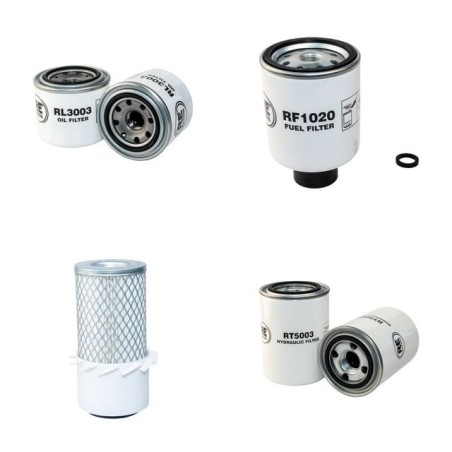 Filter Kit for Bobcat X320 with Kubota D750 Engine