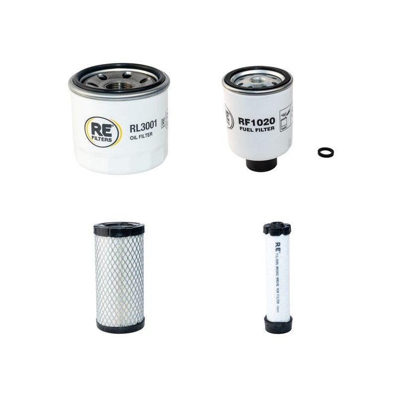 Bobcat X322D Filter Service Kit - Air - Oil - Fuel Filters