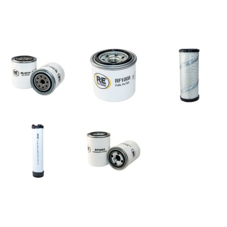 BOBCAT X 328  Filter Service Kit w/Kubota V 2203E Eng. SN   11000- YR  1998-