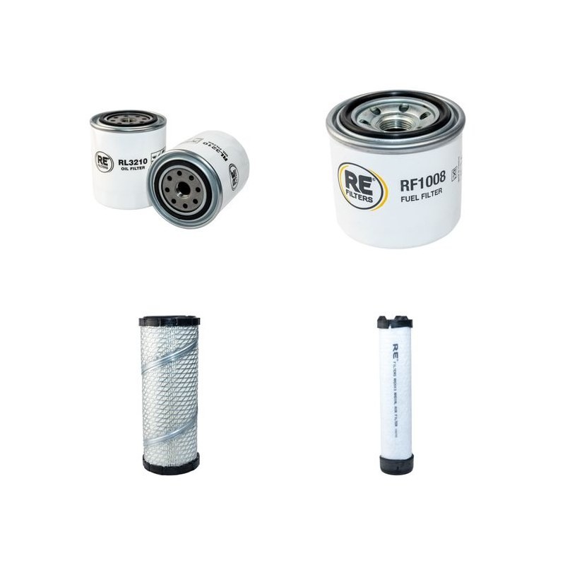 BOBCAT X 328  Filter Service Kit Air Oil Fuel Filters w/Kubota V 2203E Eng. SN   11000- YR  1998-