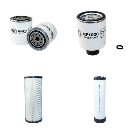 Bobcat X337 Filter Service Kit - Air - Oil - Fuel Filters