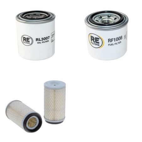 BOKI 2051 (E) Filter Service Kit Air Oil Fuel Filters w/Kubota D 1005-B Eng.