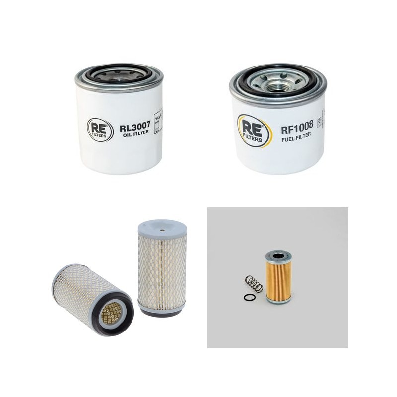 BOKI 2551 (E) Filter Service Kit w/Kubota V 1305-B Eng.
