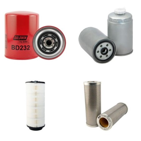 BOKI HY 1251B Filter Service Kit w/Iveco S30ENT4 Eng.