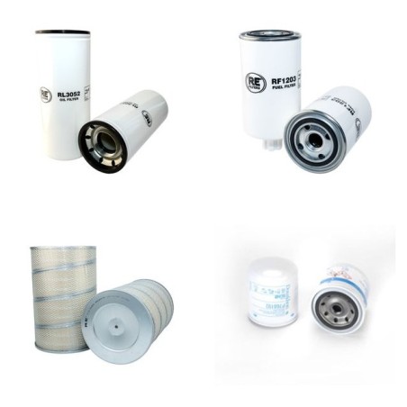 BOMAG BC 670 RB Filter Service Kit with Cummins Eng