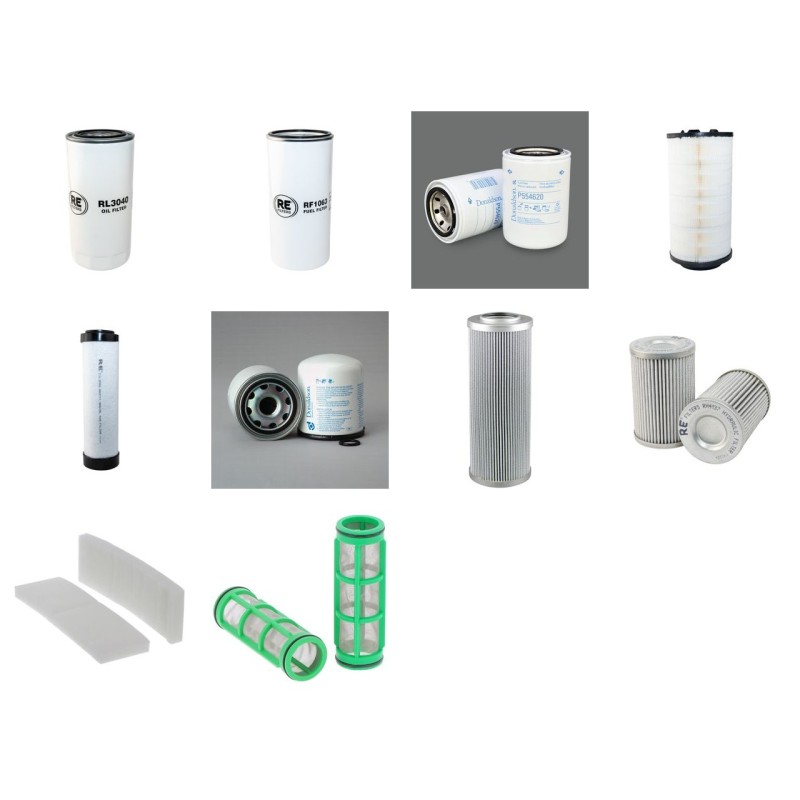 BOMAG BW 24 RH Filter Service Kit w/Deutz TCD 2012 Eng.   YR  2008-
