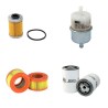 BOMAG BW 62 H Filter Service Kit w/Hatz 1D40S Eng.