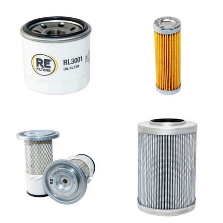 BOMAG BW 90 AD-2 Filter Service Kit with Kubota D 722 Eng