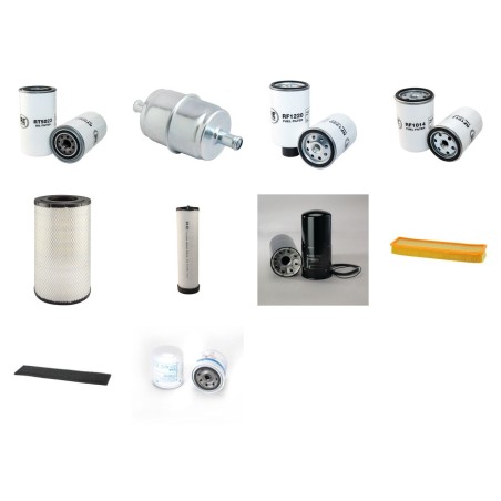Filter kit for Case MX 150 with Cummins 6Ta590 Engine HP 151 CH
