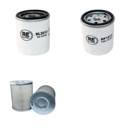 BOMAG BW 120 AD-3W Filter Service Kit Air Oil Fuel Filters w/Deutz F 2L1011F Eng.