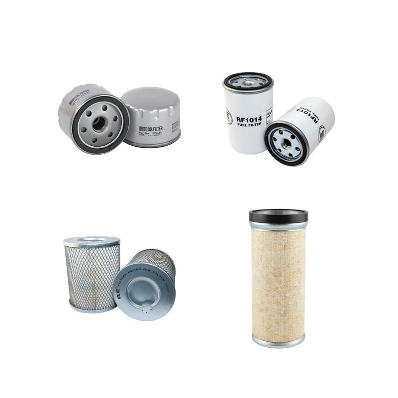 BOMAG BW 125 ADH Filter Service Kit Air Oil Fuel Filters w/Deutz F3L1011F Eng.