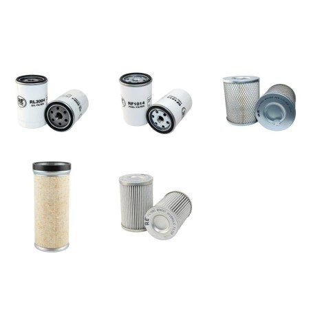 BOMAG BW 135 AD Filter Service Kit w/Deutz F3L1011 Eng.