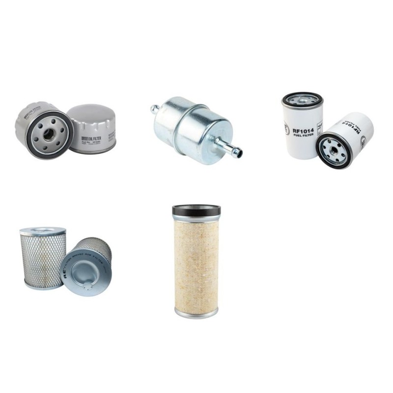 BOMAG BW 138 AD Filter Service Kit Air Oil Fuel Filters w/Deutz F 3L2011 Eng.