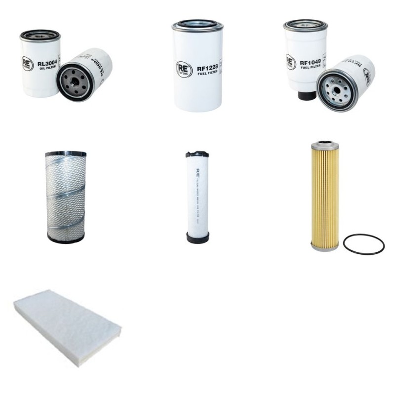 BOMAG BW 141-AD4 Filter Service Kit w/Deutz BF 4M2011 Eng.   YR  2006-