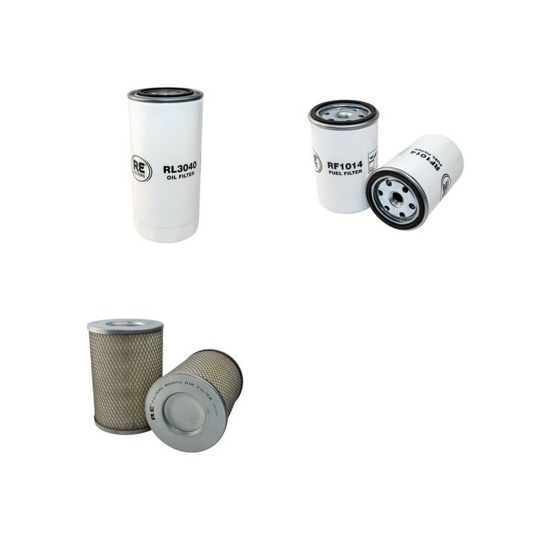 BOMAG BW 142 (D/PD) Filter Service Kit Air Oil Fuel Filters w/Deutz F3L912 Eng.