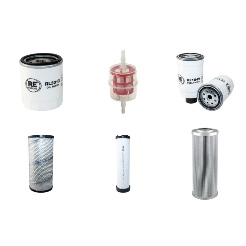 BOMAG BW 145 D-3/ DH-3/ PDH-3 Filter Service Kit w/Deutz BF 4L2011 Eng.