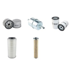 BOMAG BW 151 AD-2 (Vario) Filter Service Kit Air Oil Fuel Filters w/Deutz BF 4L1011F Eng.