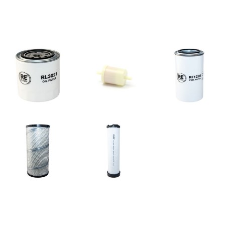 BOMAG BW 154 AP-4- (AM) Filter Service Kit Air Oil Fuel Filters w/Kubota V 3307DI-T Eng.