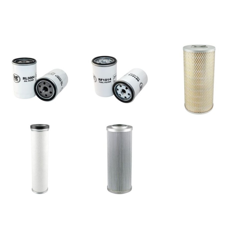 BOMAG BW 172 D-2 Filter Service Kit w/Deutz BF4L1011 Eng.