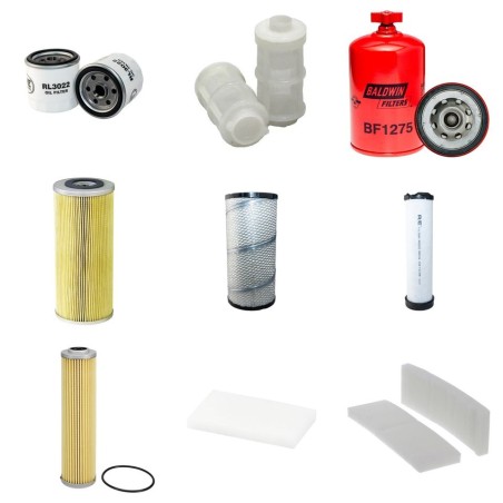 BOMAG BW 174 AC-2 Filter Service Kit w/Cummins  Eng.