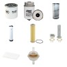 BOMAG BW 174 AP-4 (AM)  Filter Service Kit w/Kubota V 3800 DI-T Eng. SN  S/N1010000000 YR  01-