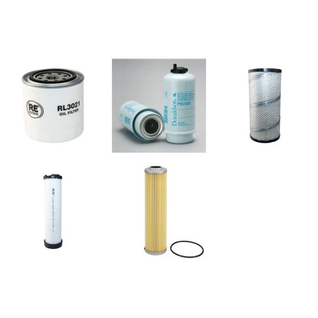 BOMAG BW 174 AP-4i Filter Service Kit w/Kubota V 3800 CR-T Eng.