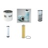 BOMAG BW 174 AP-4i Filter Service Kit w/Kubota V 3800 CR-T Eng.