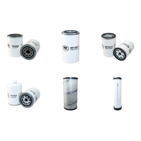 BOMAG BW 177 DH-3 Filter Service Kit Air Oil Fuel Filters w/Cummins 4B3.9C Eng.