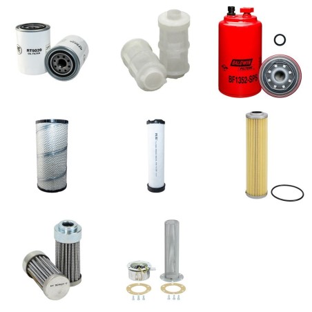 BOMAG BW 184 AD-2 Filter Service Kit w/Cummins QSB 4.5-C110 Eng.