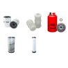 BOMAG BW 184 AD-2 Filter Service Kit Air Oil Fuel Filters w/Cummins QSB 4.5-C110 Eng.