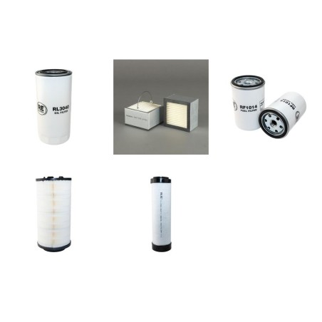 BOMAG BW 211 D-3 Filter Service Kit Air Oil Fuel Filters w/Deutz BF 4M1012C Eng.   YR  2003-