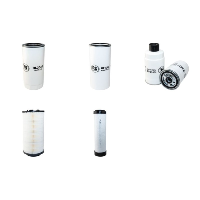 BOMAG BW 211 D-4 Filter Service Kit Air Oil Fuel Filters w/Deutz BF 4M2012 Eng.