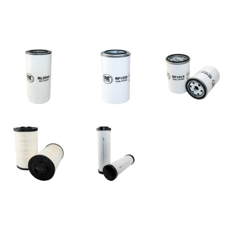 BOMAG BW 219 PDH3 Filter Service Kit Air Oil Fuel Filters w/Deutz BF6M1013E Eng.   YR  2000-