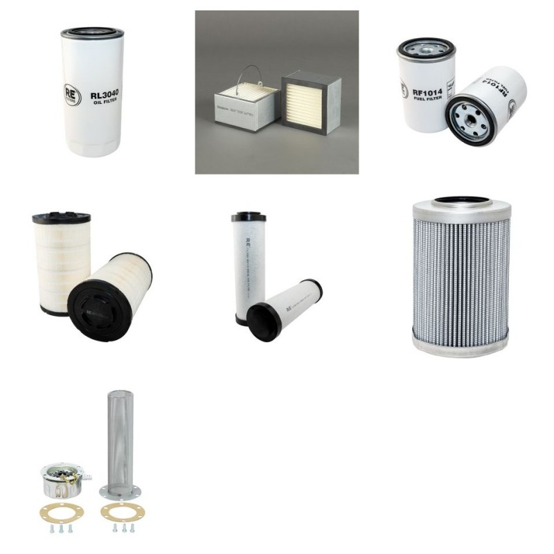 BOMAG BW 229 D-3 Filter Service Kit w/Deutz BF6M1013E Eng.