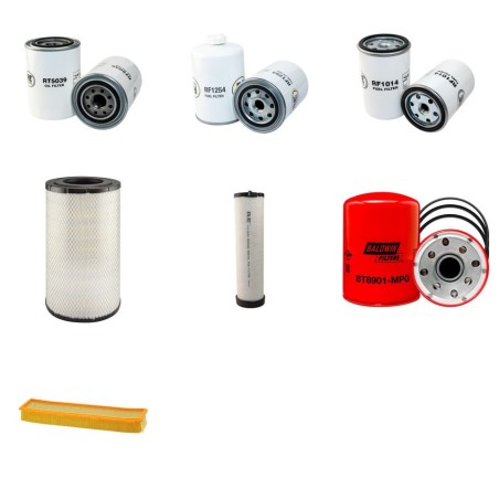 CASE MX 80 Filter Service Kit with Cummins 4Ta39 Eng