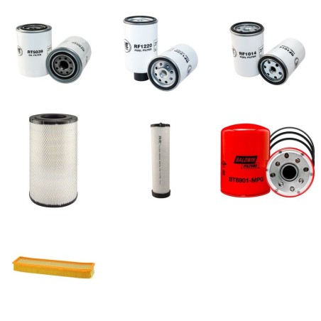 Filter kit for Case MX 90 with Cummins 4Ta39 Engine