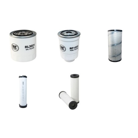BR-DUMPER BR 28 Filter Service Kit with Kubota V3600 Eng