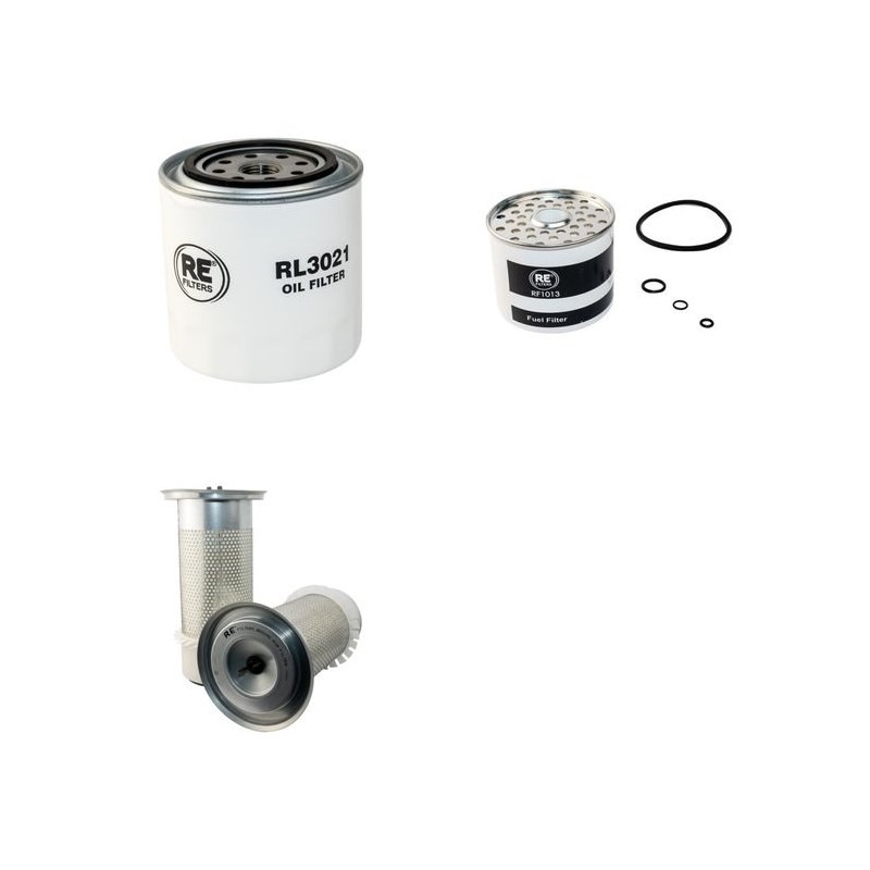 CAMUC X 4 TURBO Filter Service Kit Air Oil Fuel Filters w/MOTORI VM Eng.
