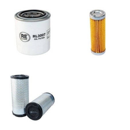 CANYCOM S 160 Filter Service Kit w/Kubota D 1105 Eng.