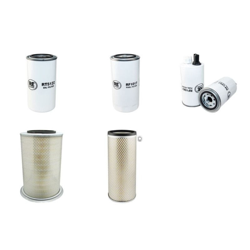 CASAGRANDE B 135 Filter Service Kit Air Oil Fuel Filters w/Cummins QSB 6.7 Eng.