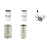CASAGRANDE B 135 Filter Service Kit Air Oil Fuel Filters w/Cummins QSB 6.7 Eng.